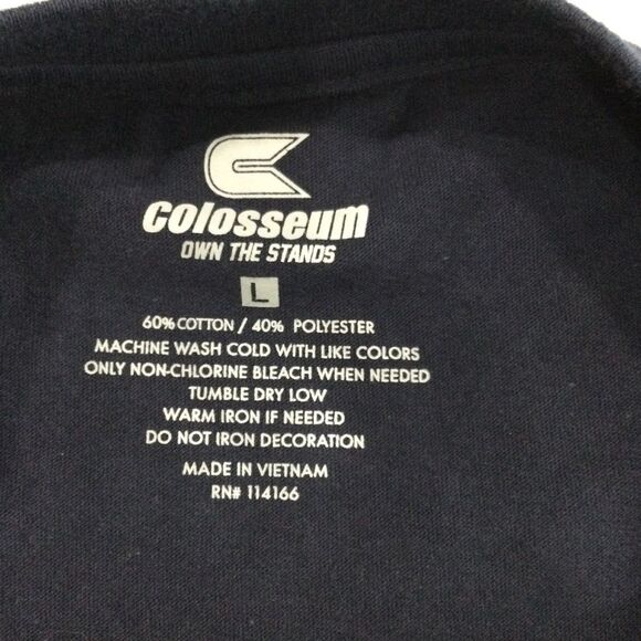 Colosseum T-Shirt Men’s Size Large Color Navy Norte Dame Fightin’ Irish Graphic - Picture 10 of 10